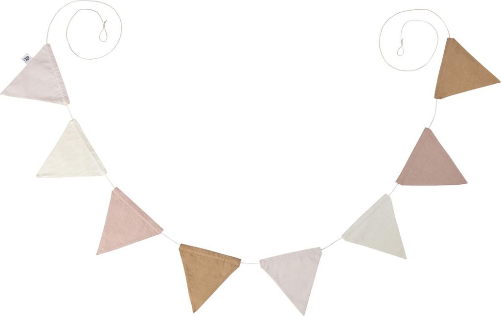 Sebra 801930007, Fahnenbanner, Baumwolle, Mehrfarbig, Rose, Produktbild 