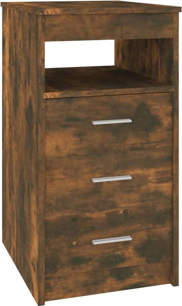 vidaXL Příborník se zásuvkami Kouřový dub 40x50x76 cm Obrázek produktu 