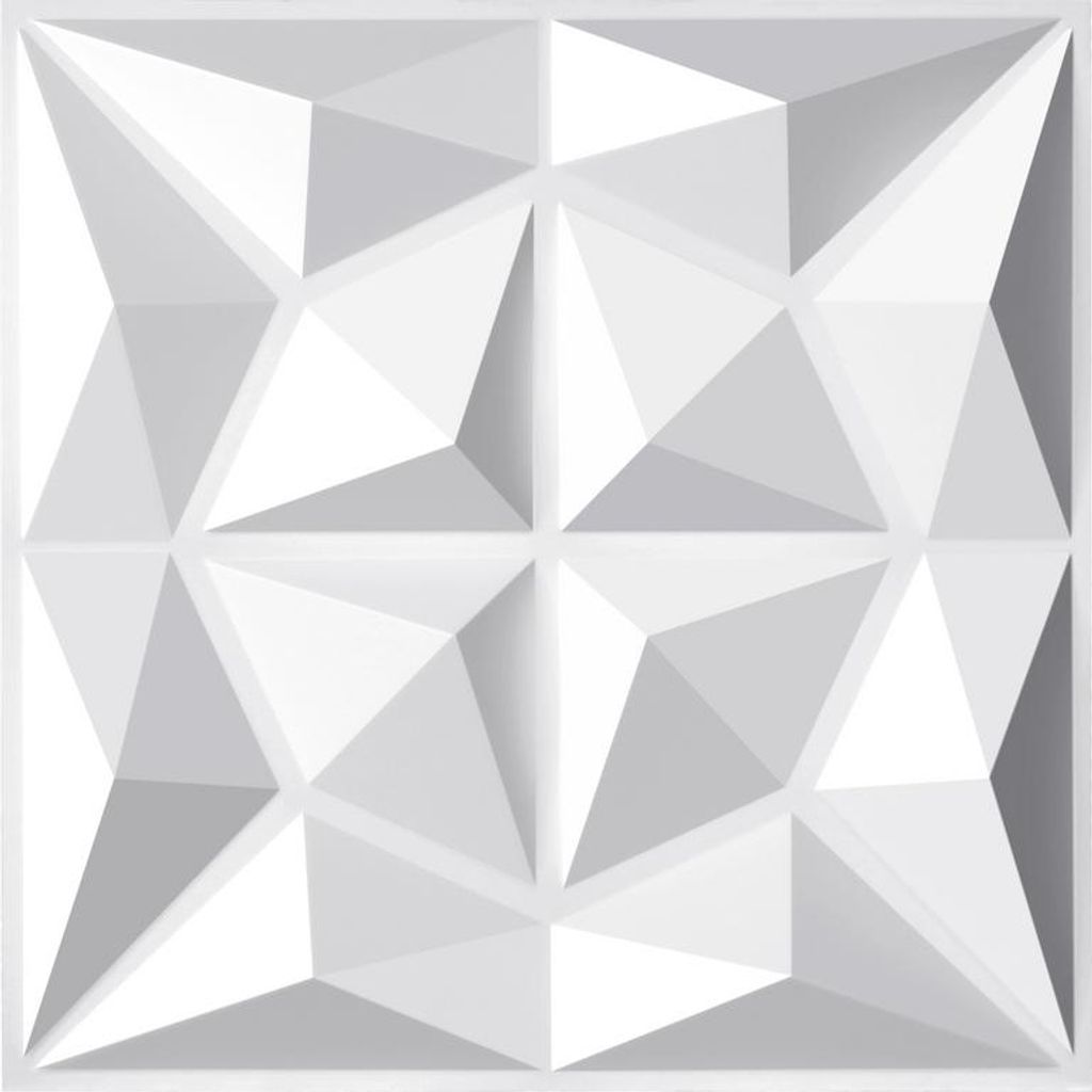 Clanmacy 12pcs 3D Paneele Wandpaneele Polyvinylchlorid PVC – Verkleidung für Wand & Decke – 30x30 cm (0,9 m²) – Leicht, Flexibel & Einfach ...