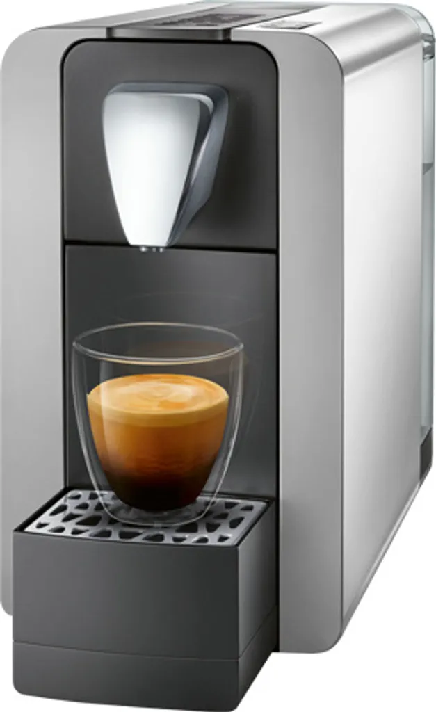 Cremesso Compact One II Shiny Silver Machine à capsules 19 bars argent