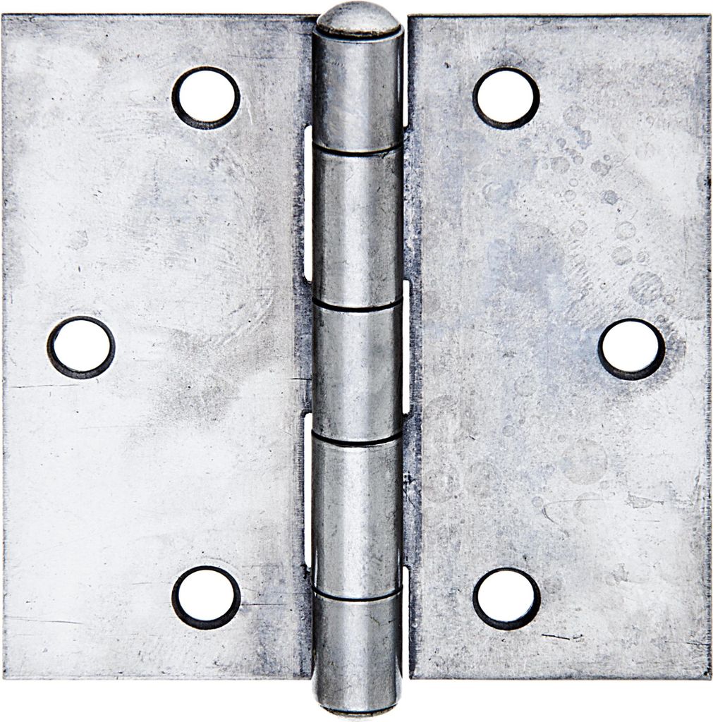 Alberts 852023 Scharnier, quadratisch, Edelstahl, 82 x 82 mm, 20er Set