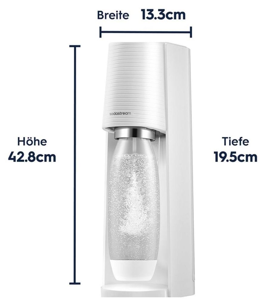Sodastream Terra Valuepack white Wassersprudler
