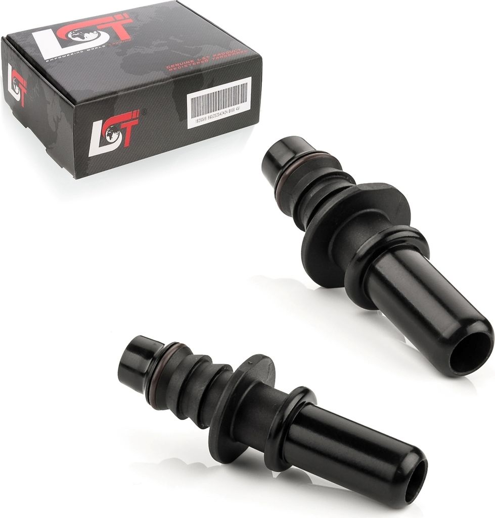 2x Gegenstück Schnellkupplung gerade Kraftstoffleitung 11,8 x 10 mm für BMW MINI