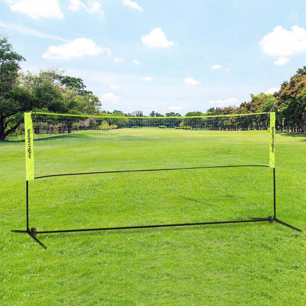 Rootz Tragbares Badmintonnetz Set - Volleyballnetz - Produktbild 2