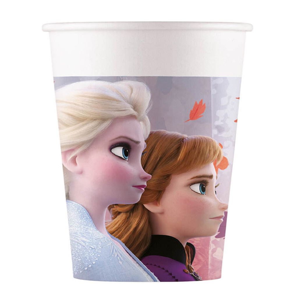 Frozen 2 Pappbecher 200 ml, 8 Stk.