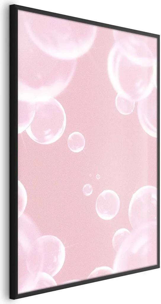 Poster Brezza sottile 40x60 cm con cornice nera senza margini