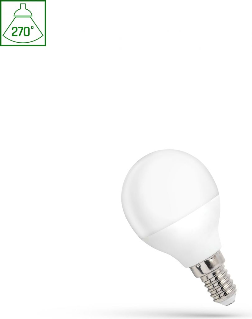 Spectrum LED Leuchtmittel Tropfenform 1W E14 matt 90lm Tageslicht 6000K kaltweiß 270°