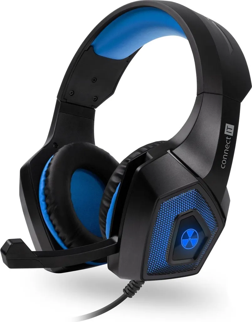 Casque gamer pour streaming CONNECT IT Battle RNBW Ed.2 bleu