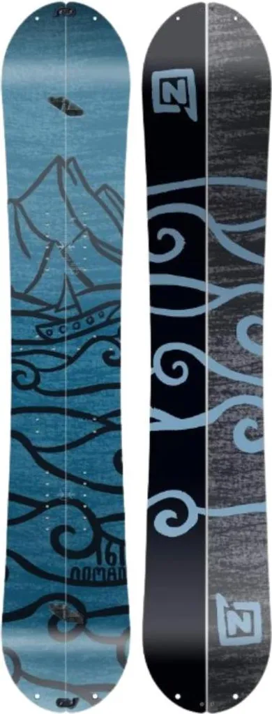 Splitboard Nitro Nomad 156 cm : Légèreté et Accroche pour Freeride Homme