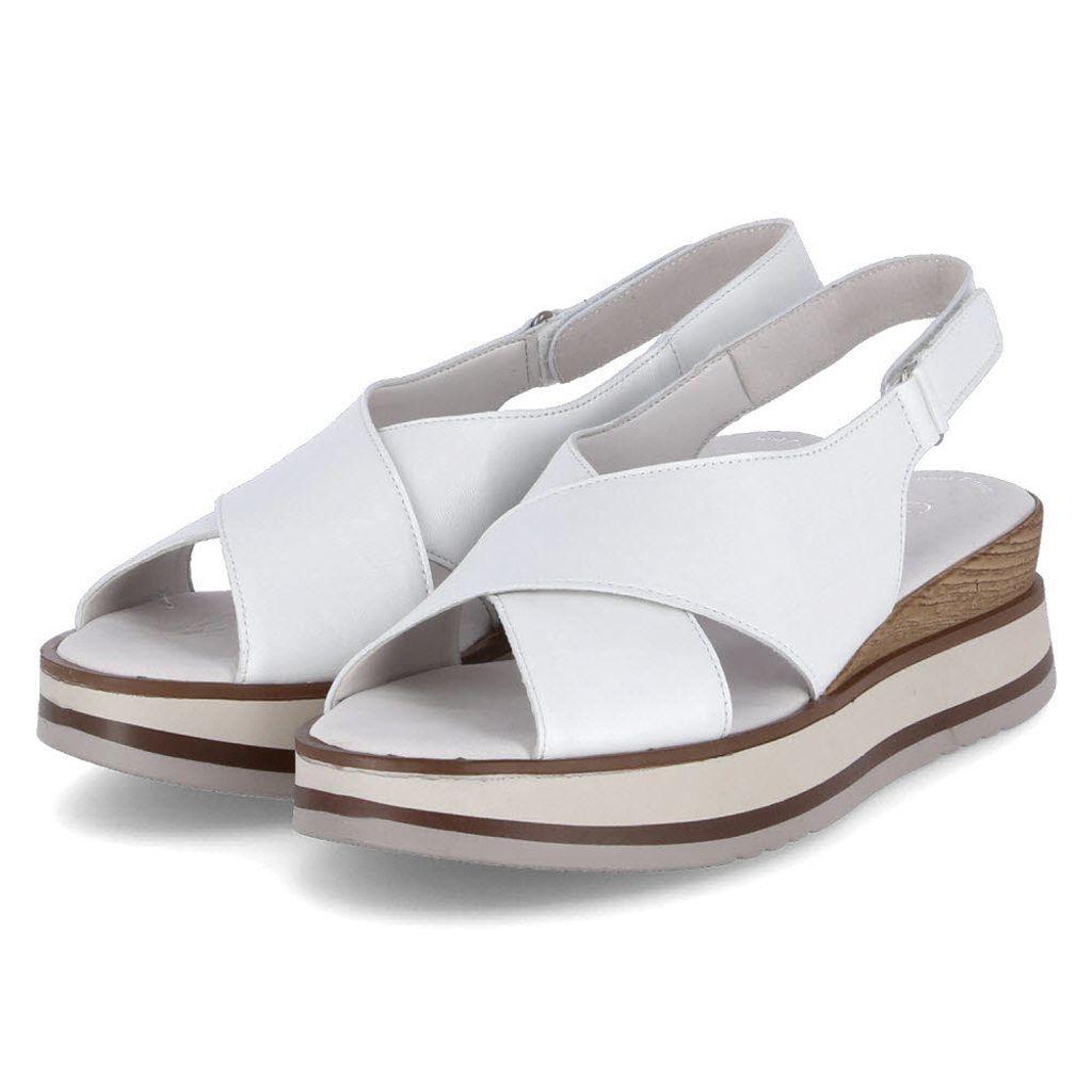 Sandaletten Weiß, 224-010: Englisch:5, Color:weiß