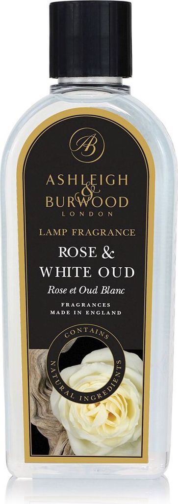 Olio Profumato Ashleigh & Burwood Rose & White OUD, 12 Ml, Fragranza Legnosa E Floreale Per Bruciatori D'olio