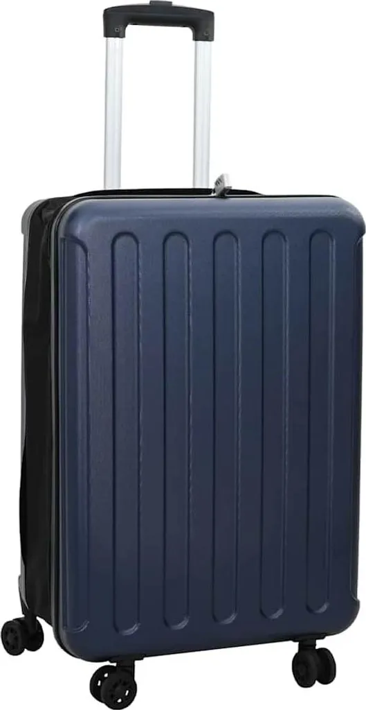 Valise Antichoc Bleu Foncé 66 cm en ABS : Voyagez en Sécurité et sans Effort