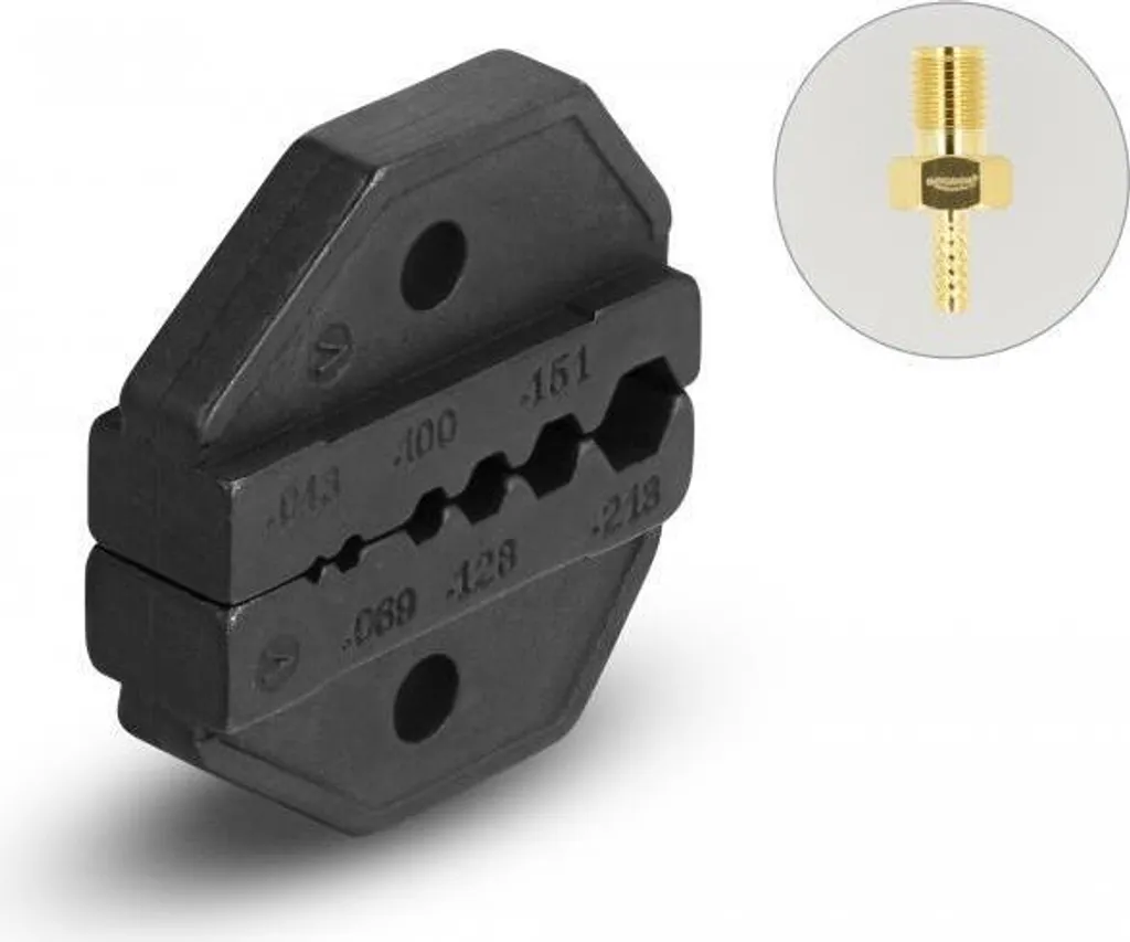 Inserto Crimpatura Delock 90535 per RG-174/58/59 | Ricambio VI
