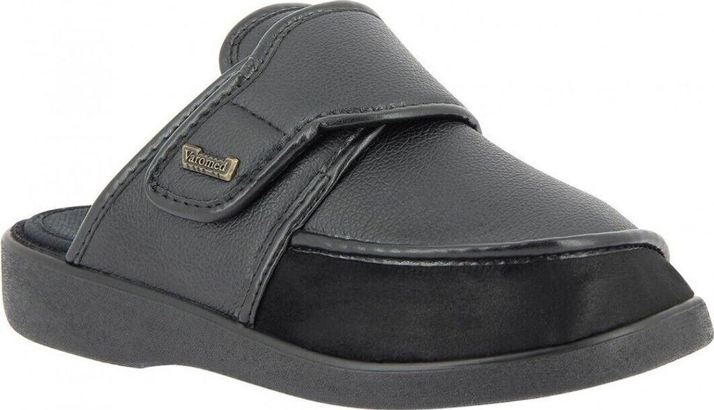 Verbandschuhe Uni Varomed Kunstleder Grenoble Schwarz Größe Produktbild 