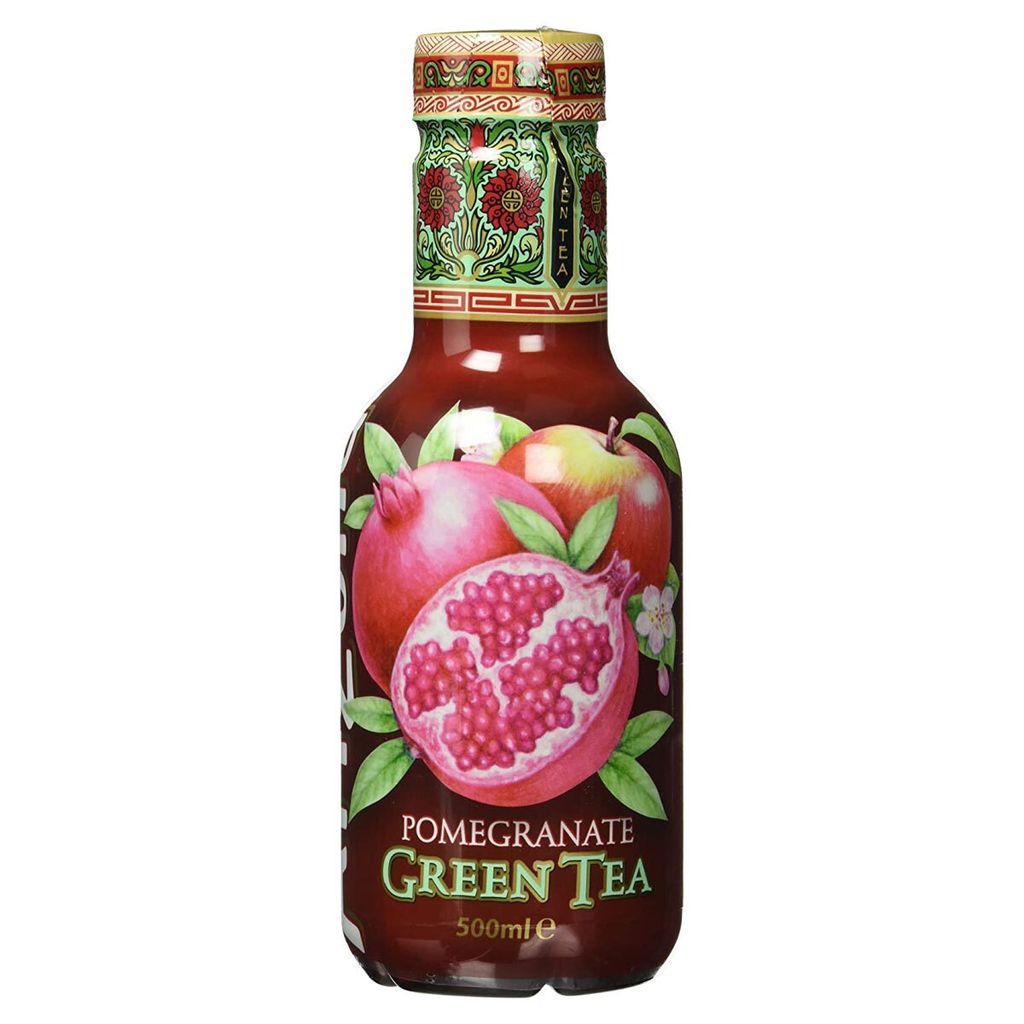 AriZona Pomegranate Green Tea avec arômes naturels Contenu Image du produit 