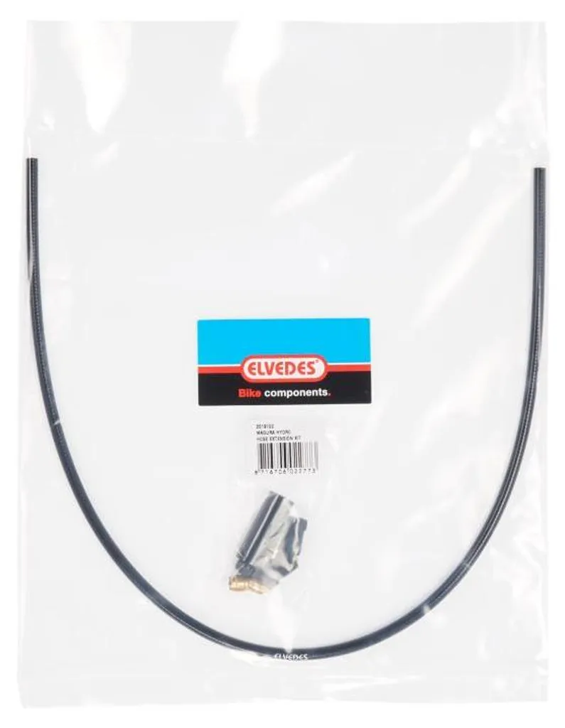 Elvedes Kit de Rallonge de Flexible Hydraulique Magura Noir One Size
