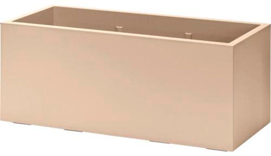 Pflanzkübel Greener KEBE Kunststoff 100 x 40 x 40 cm sand Produktbild 