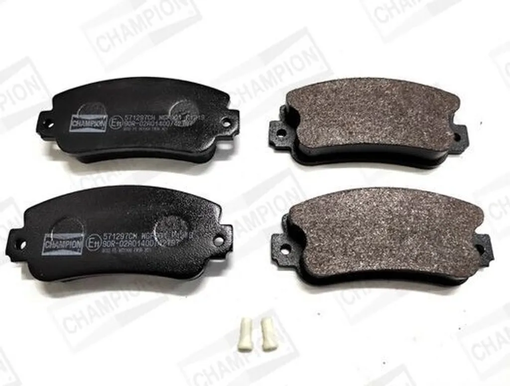 Plaquettes de frein silencieuses CHAMPION 571297CH pour Fiat et Lancia