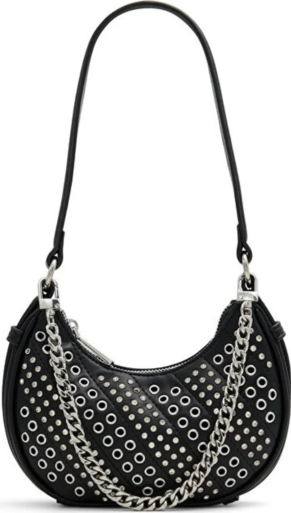 Petit sac Nolia Banana en cuir souple avec sangle réglable pour femmes