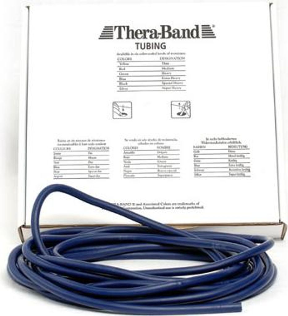 Thera-Band 7,50m Tubing Tubes BLAU Extra Schwer & Stark