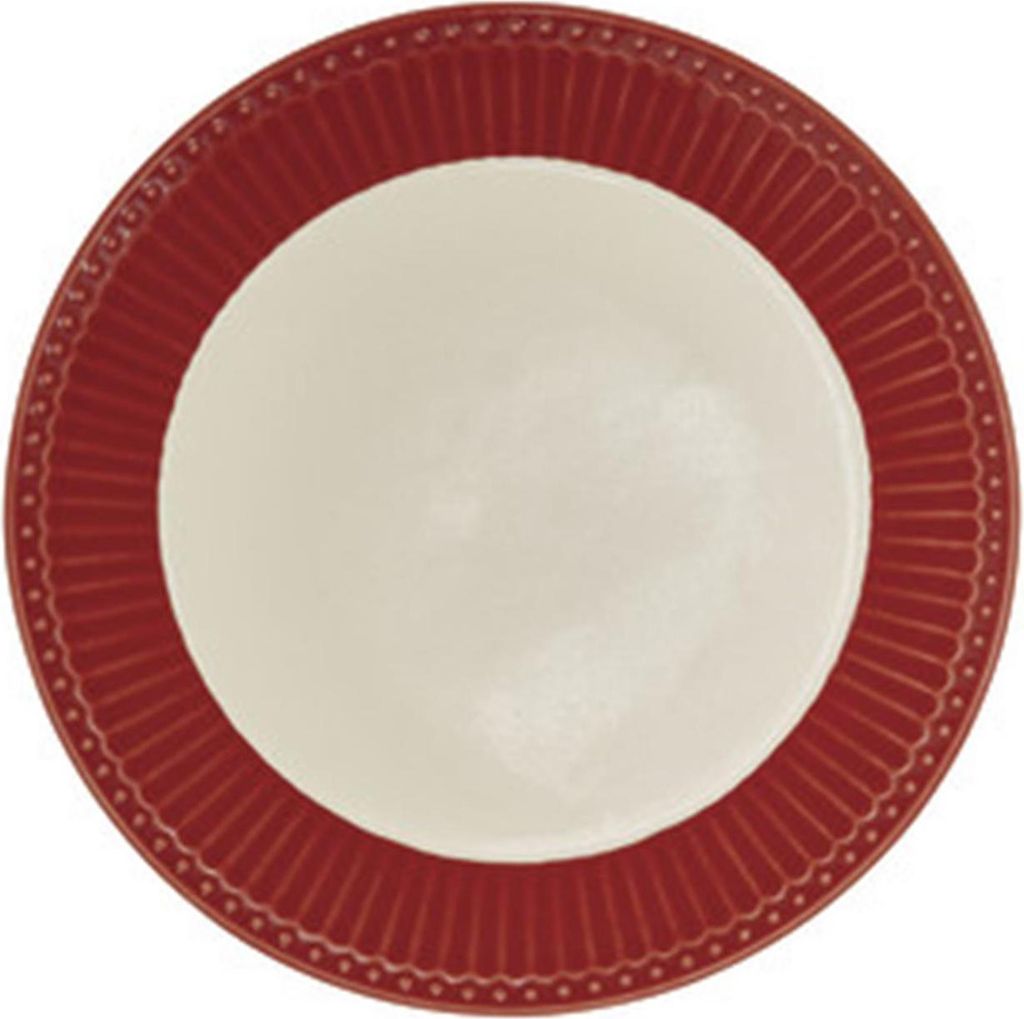 Greengate Alice Frühstücksteller red 23 cm