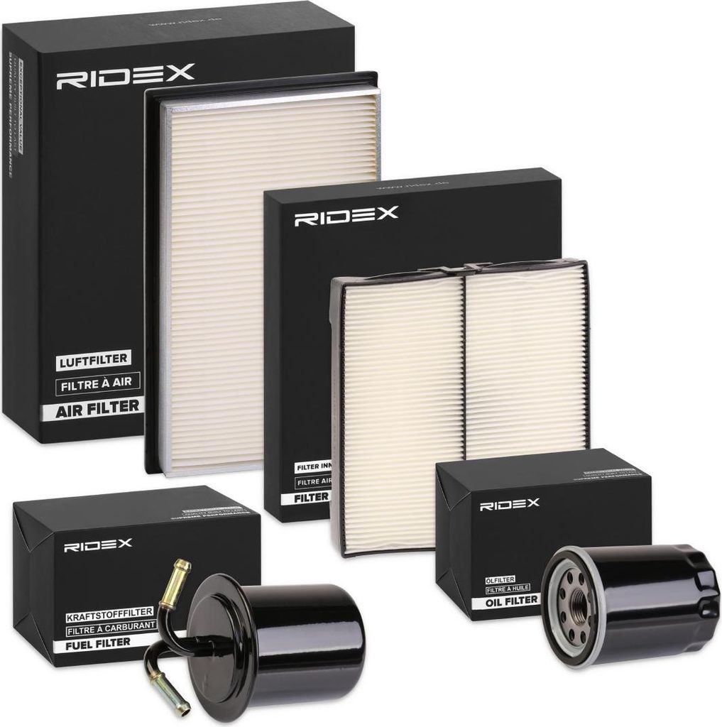 RIDEX Filterset Inspektionspaket Filtersatz für SUBARU FORESTER (SG) IMPREZA Station Wagon (GG)