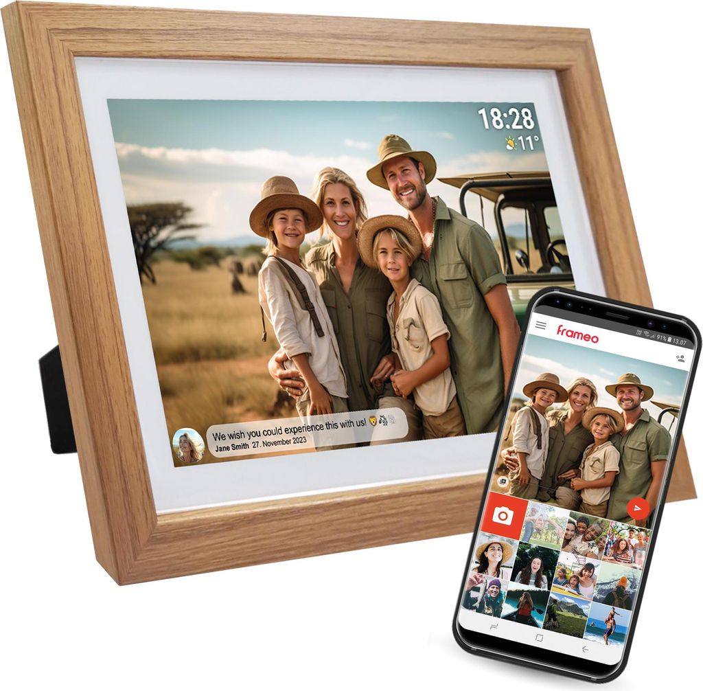 Denver PFF-1042 Digitaler WLAN-Bilderrahmen - 10.1" IPS Produktbild 