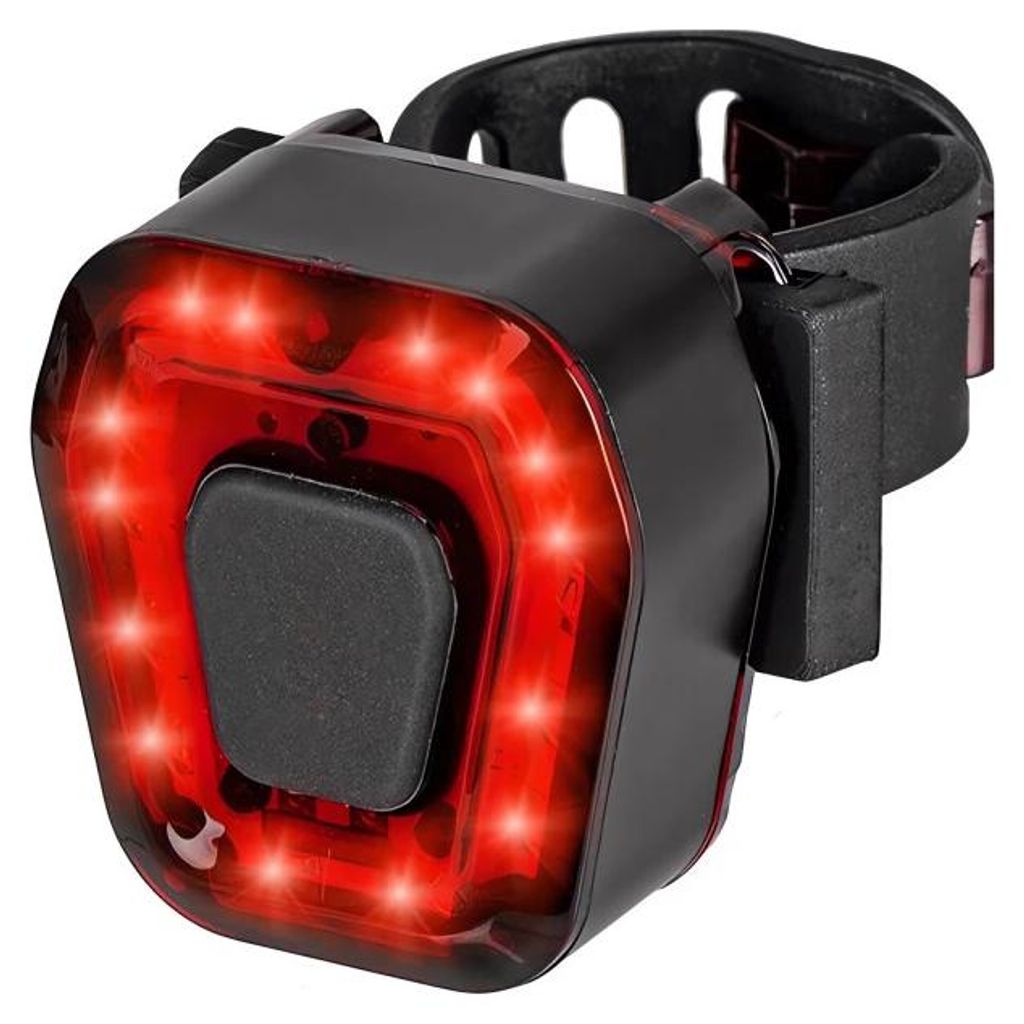 Verk 14494 Feu arrière de vélo LED, IPX4 rouge Image du produit 