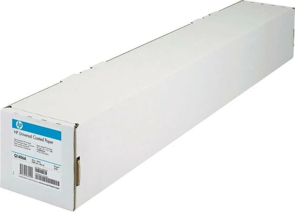 Papier HP Couché Mat Anti-Gondolement pour Traceur 91,4 cm - Fibre Bois
