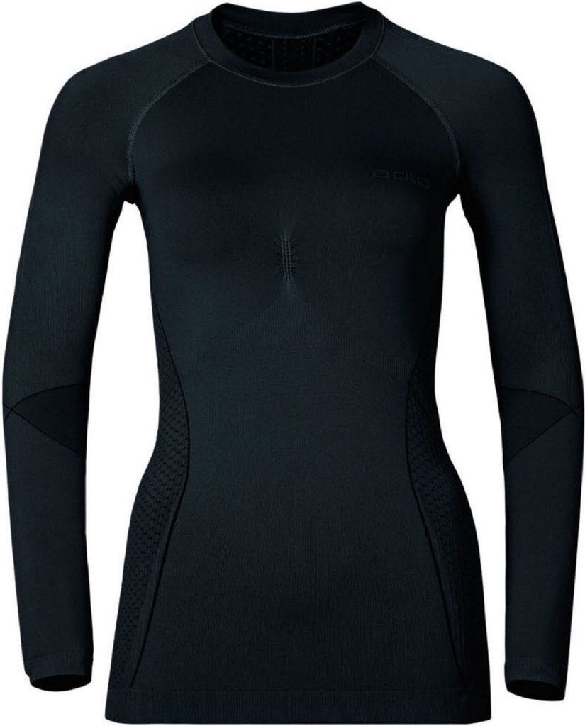 ODLO Shirt l/s crew neck EVOLUTION 60056 black - odlo graphite gr L