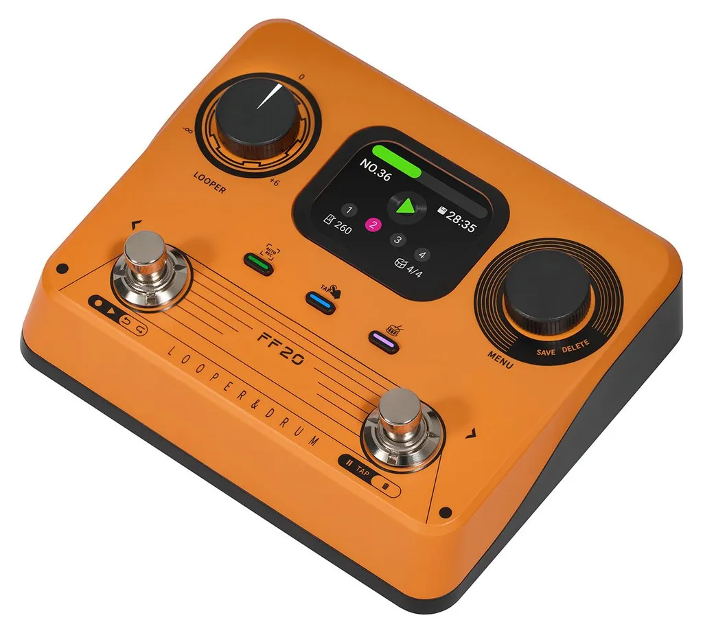 Station de loop pour guitare électrique avec boîte à rythmes intégrée - 4