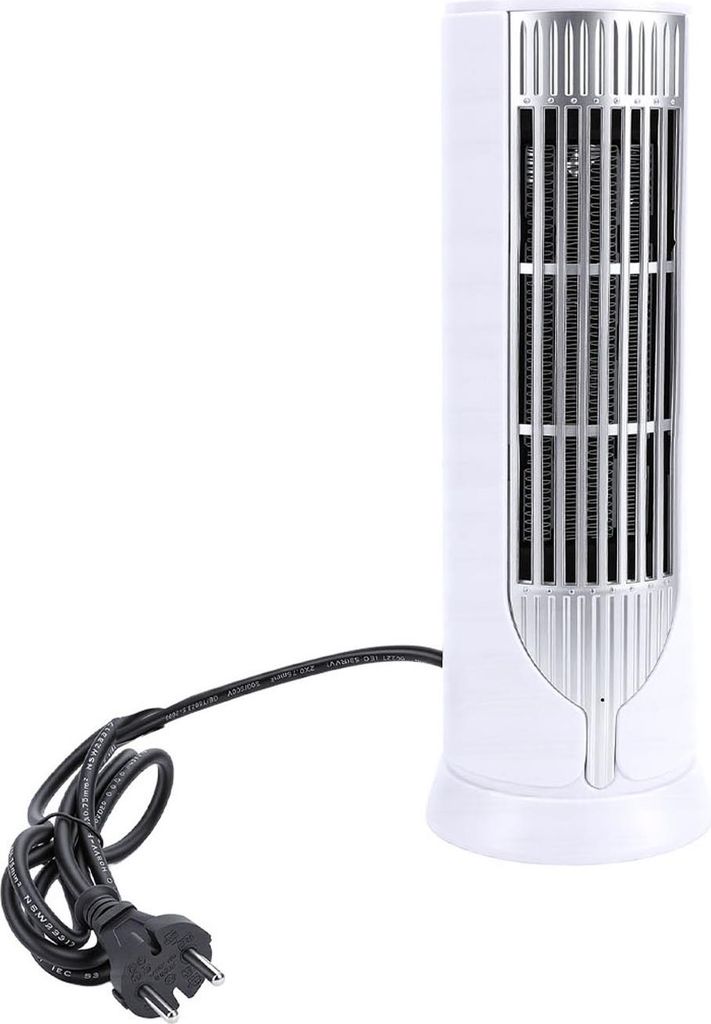 Desktop-Raumheizung Auto Power Off Energieeffiziente schnelle Heizung PTC-Keramik-Heizung für Home Office Weiß US-Stecker 110V