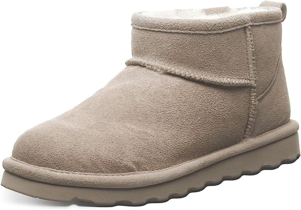 BEARPAW Damen Shorty Stiefelette, Grau, 41 EU Produktbild 