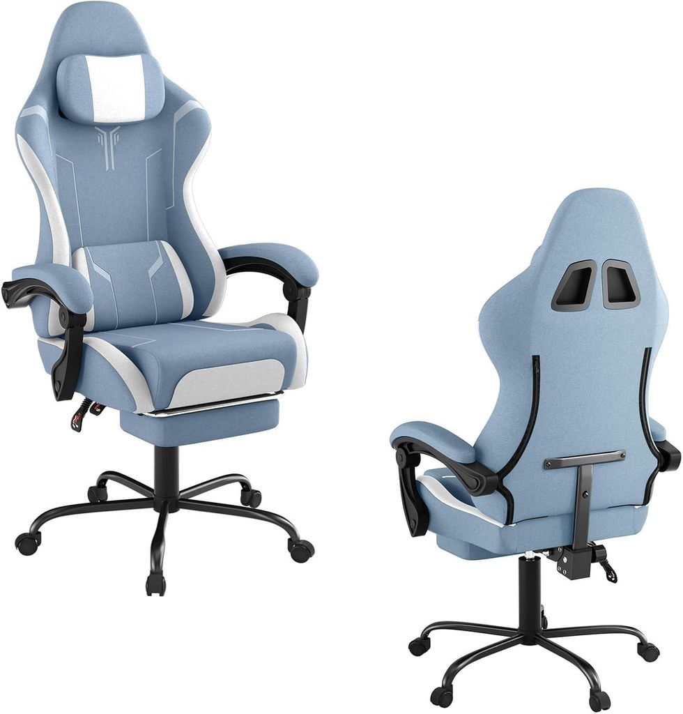 HEROJANE Ergonomická herná stolička s masážnou funkciou a Obrázok produktu 