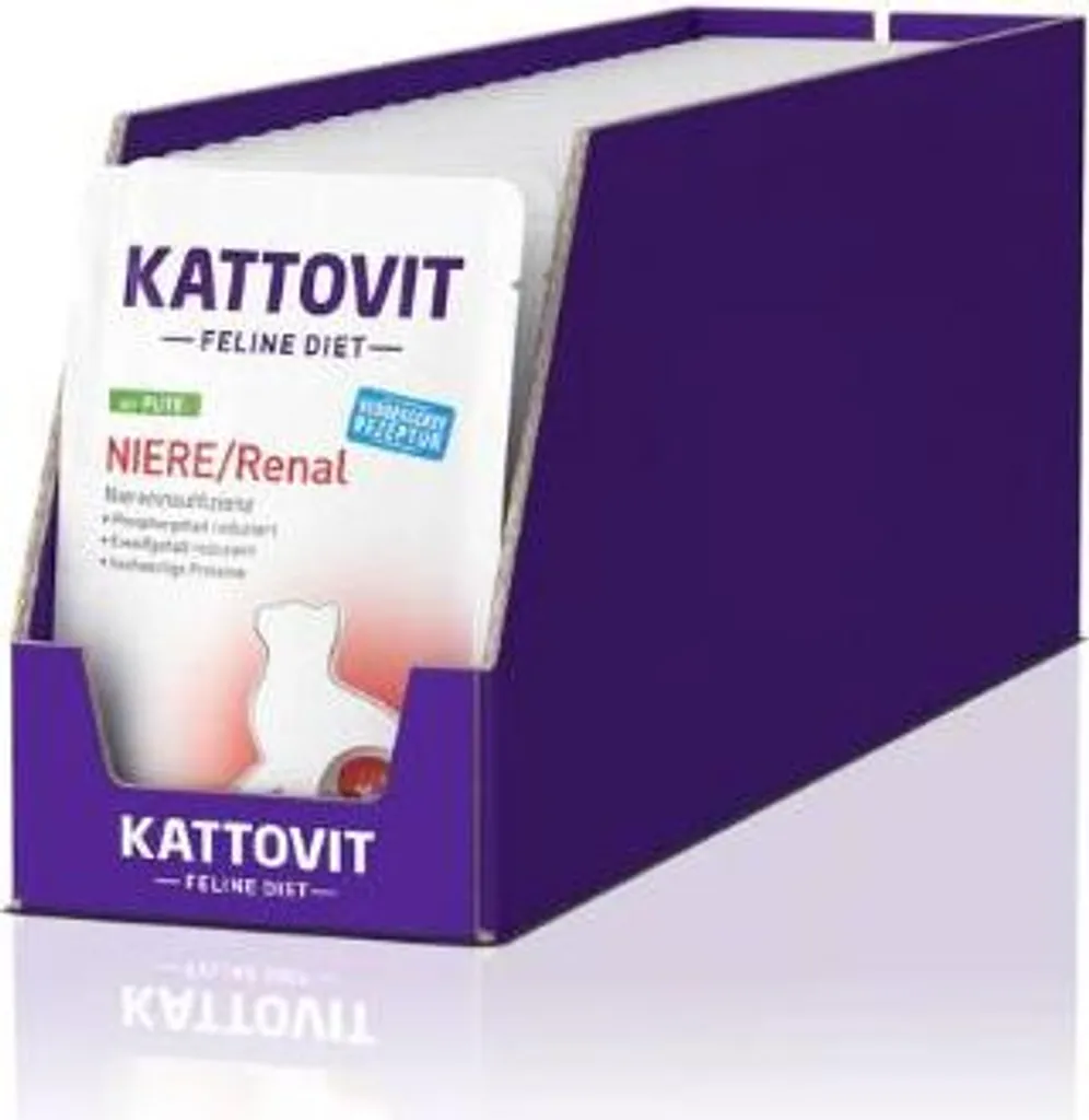 Kattovit Renal Tacchino Fresco 24 Bustine: Gusto e Benessere per il tuo Gatto