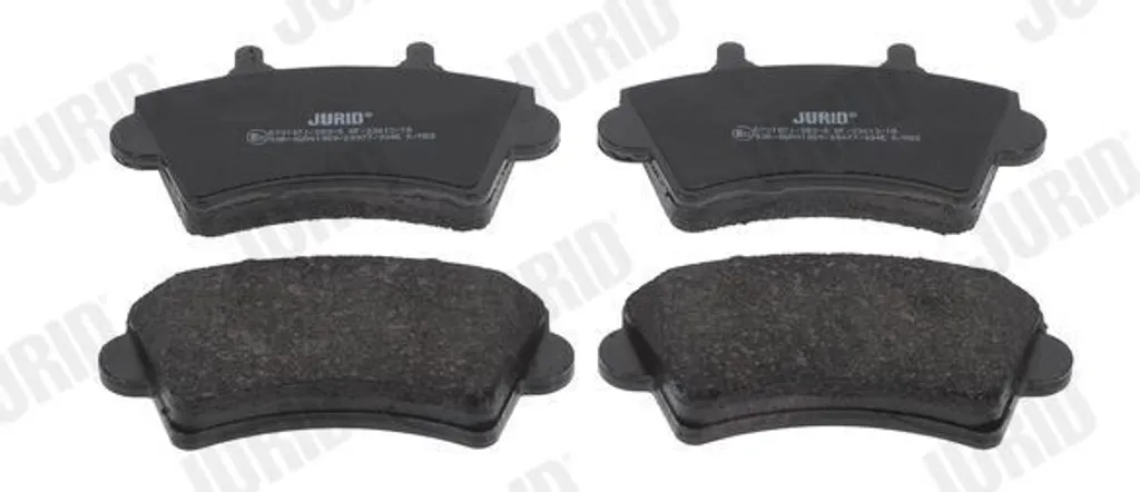 Plaquettes de frein JURID 573107J haute endurance pour OPEL Movano X70