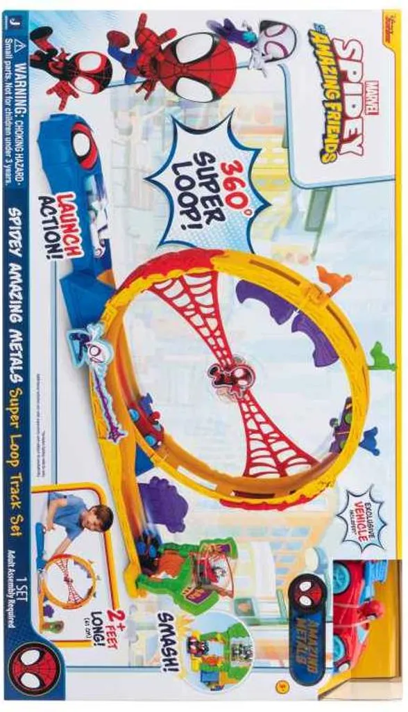 Marvel Spidey et ses super amis SNF0295 Super Loop Track Set circuit