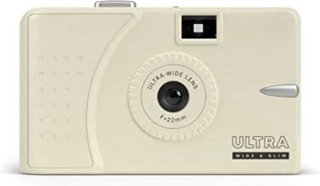 Appareil Photo 35mm Blanc - Alternative Durable au Jetable Argentique