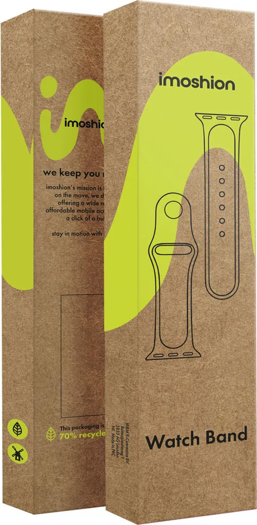 Xiaomi Mi Band 7 Band: fascia pieghevole milanese imoshion con sistema a scatto - 8