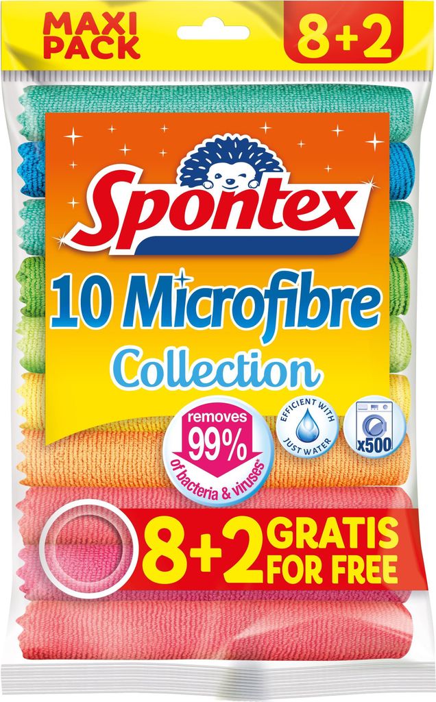 Spontex Allzwecktücher Microfibre 10er Pack
