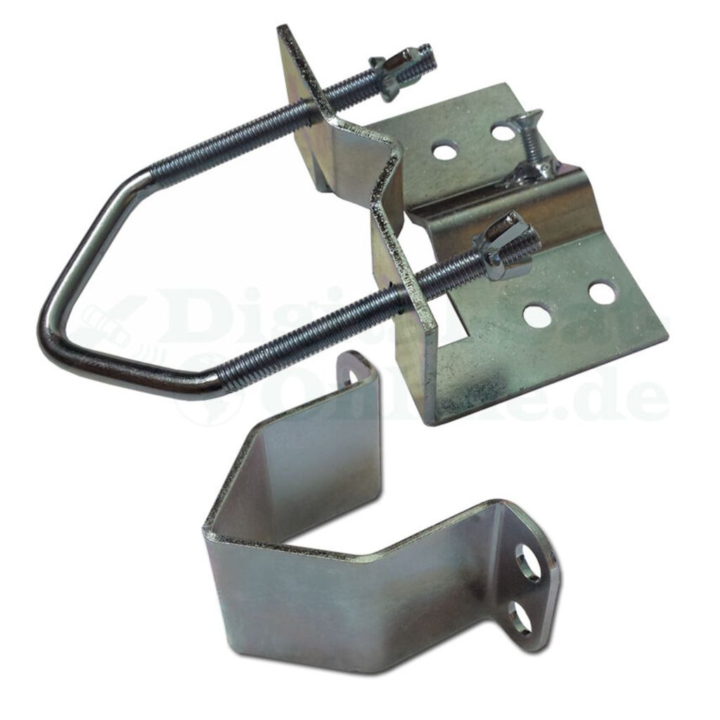 Mastmontageset - Mastschelle + Mastfuß für Antennen Produktbild 