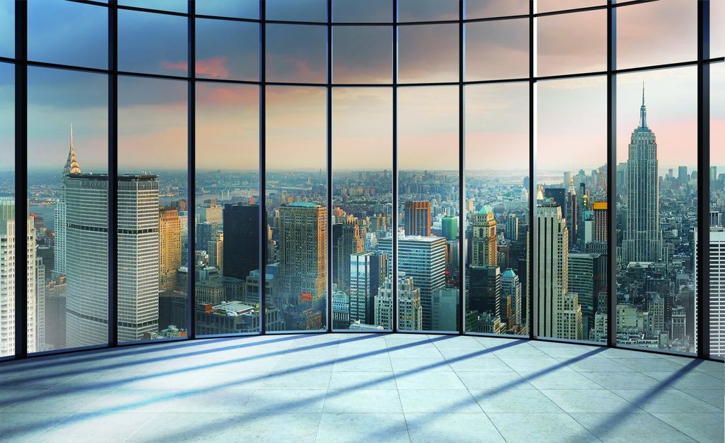 Fototapete Vlies 1510 VEXXXL New York Fenster Skyline Produktbild 