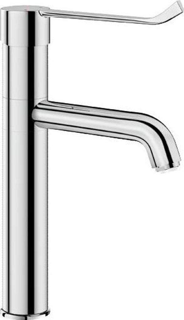 Delabie EHM für WT Schwenkauslauf hoch H165 L140, Hygienehebel