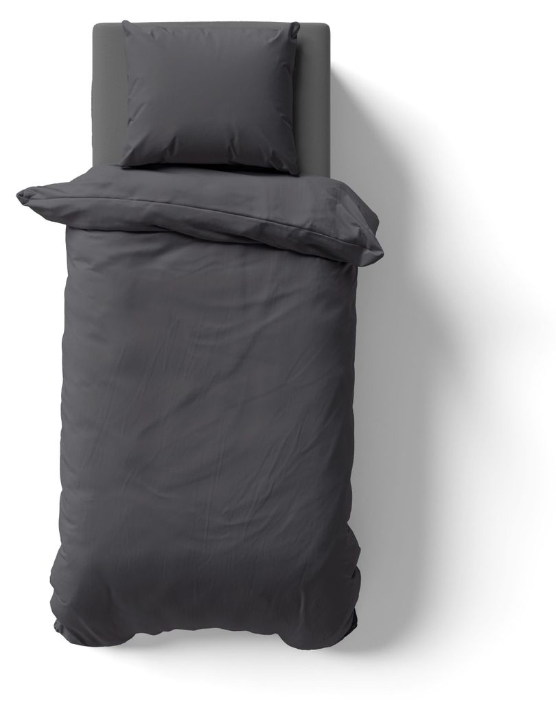 2-tlg Renforcé UNI Bettwäsche 135x200 + 80x80 cm Kopfkissen Produktbild 