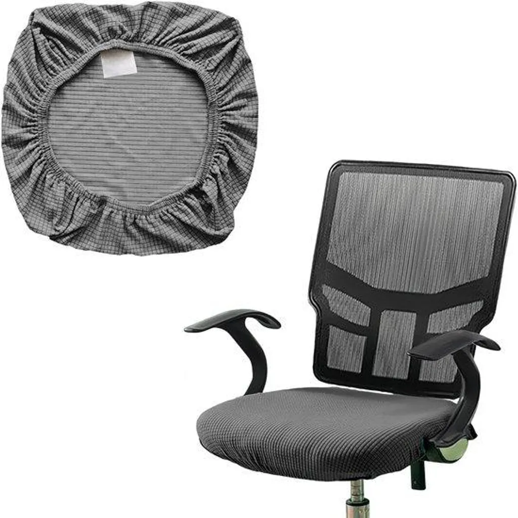 Réparer une chaise de bureau abîmée avec cette housse imperméable noire