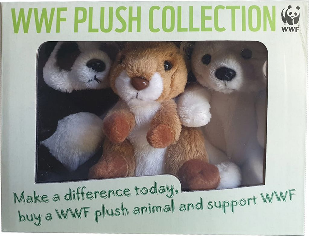 WWF Plüschfiguren Kollektion 3er Set in Geschenkbox Produktbild 