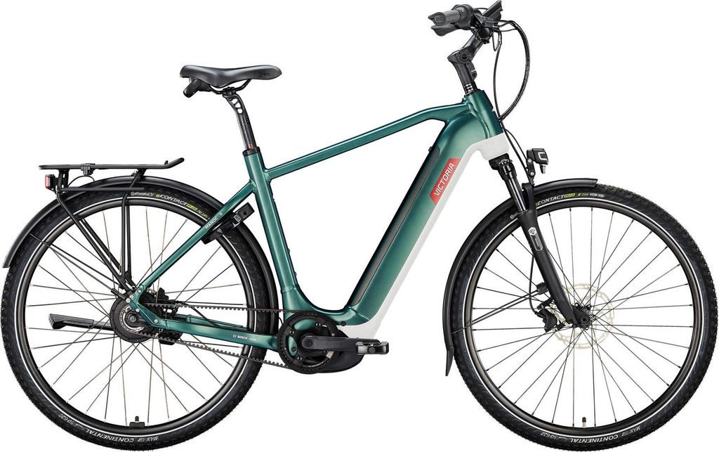 VICTORIA Elektro-Trekkingrad "Manoc 5" (#1), Diamant, 28", illusion green, EN...
