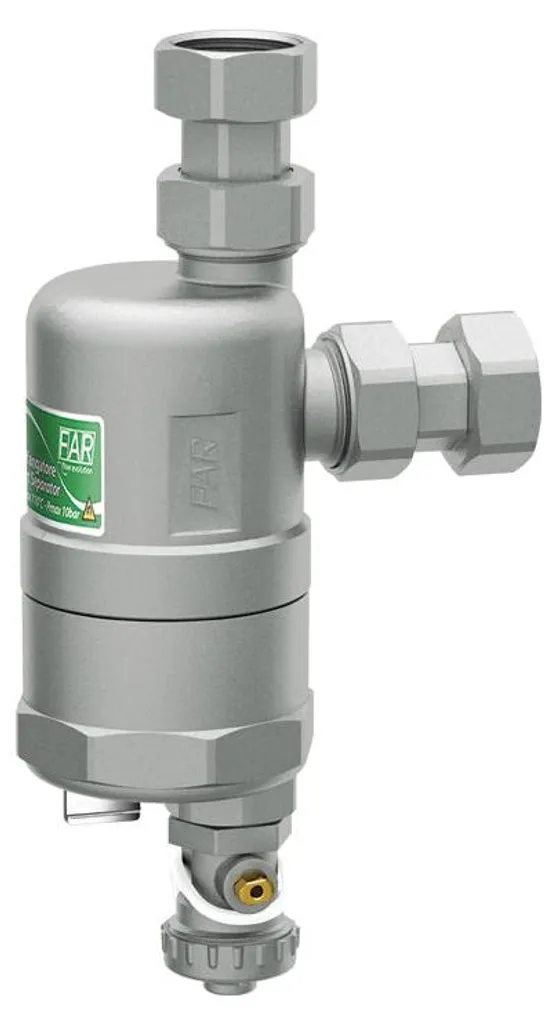 Séparateur de magnétite FAR Kompakt 3/4 boues pour circuit de chauffage