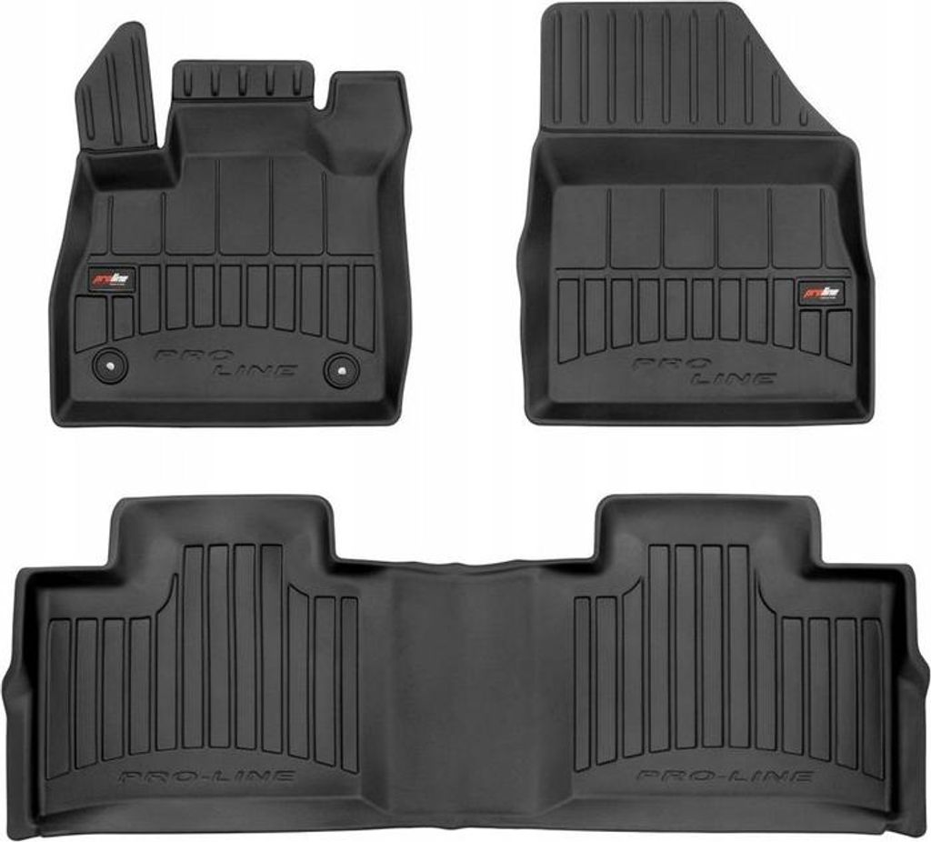 MATTEN, FUSSMATTEN, GUMMI-FUßMATTEN, RENAULT ESPACE 5 ab 2014-2022, 3D-MULDE