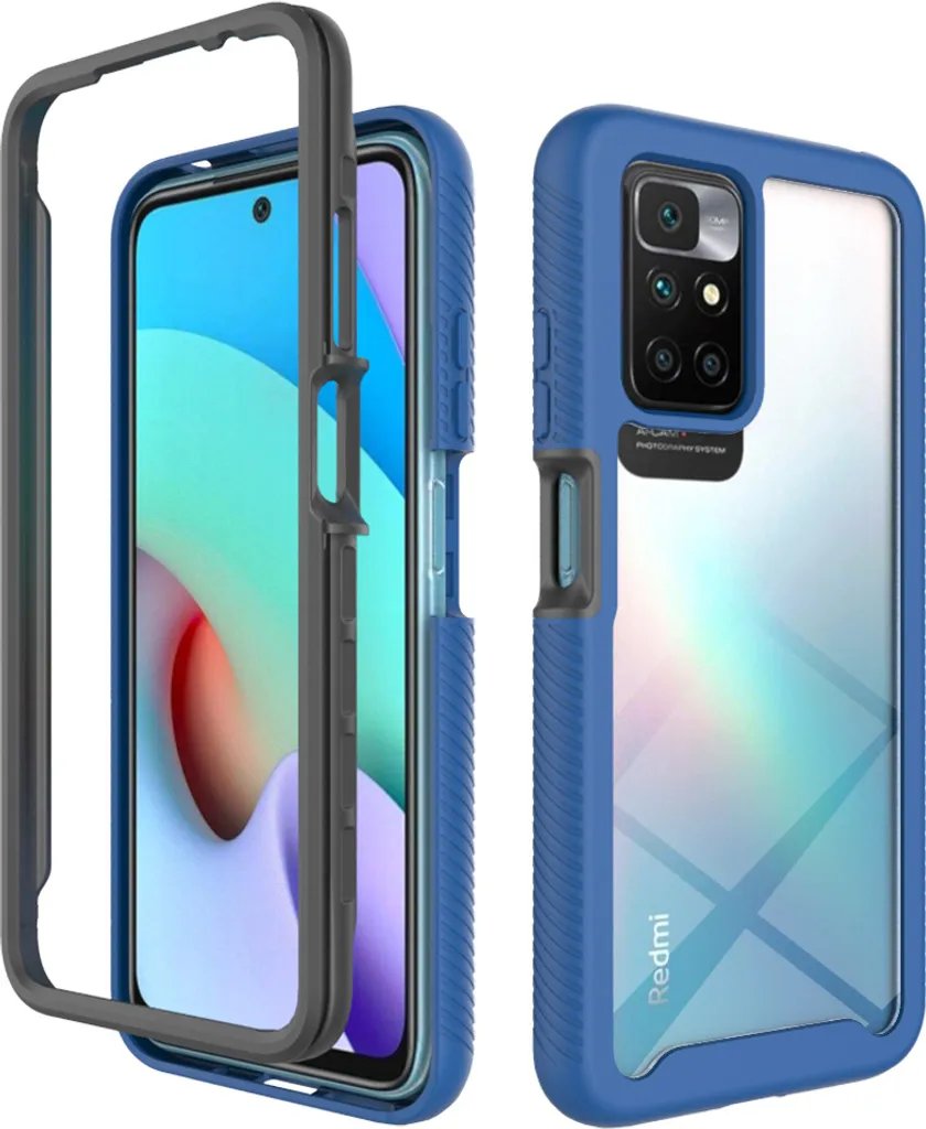 Funda Doble Transparente Pc + Tpu Full Body 360 Para Vivo Y20s / Y11s con Ofertas en